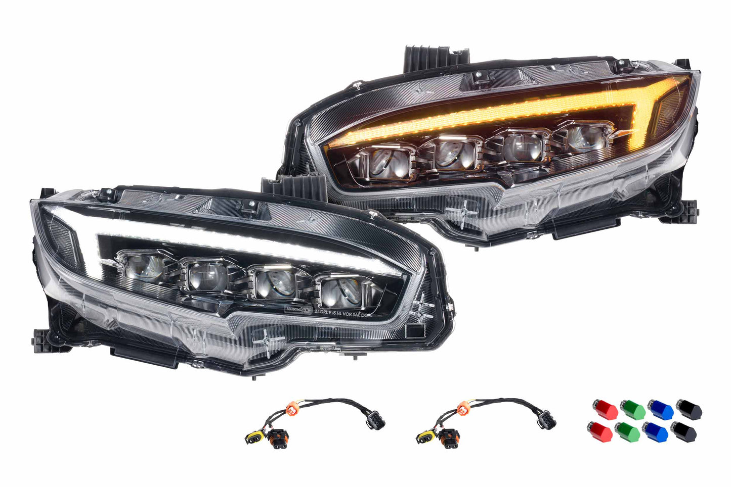 XB LED Headlights (Gen II / Pair) <br> 16-21 Honda Civic