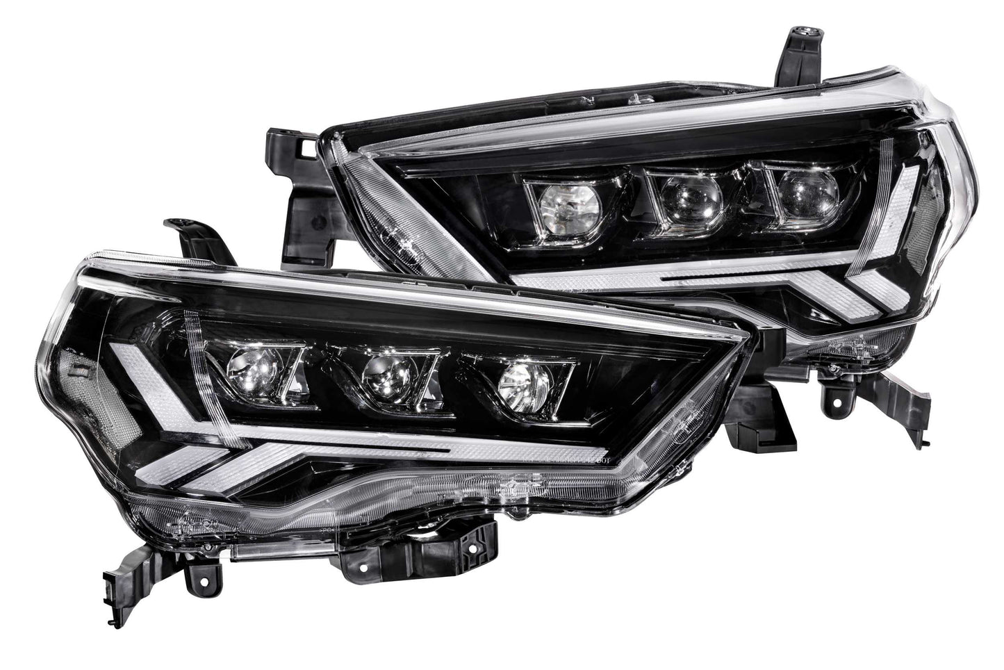 Switchback DRL/Turn Signal Carbide LED Headlights <br> 14-23 Toyota 4Runner