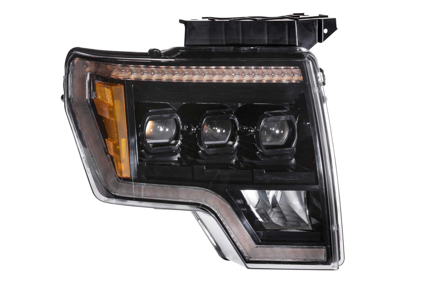 XB LED Headlights <br> 09-14 Ford F150 (Pair / ASM Amber DRL)