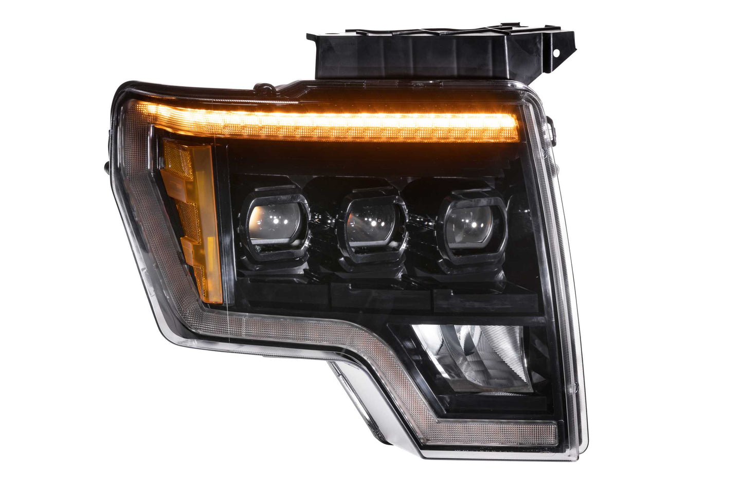 XB LED Headlights <br> 09-14 Ford F150 (Pair / ASM Amber DRL)