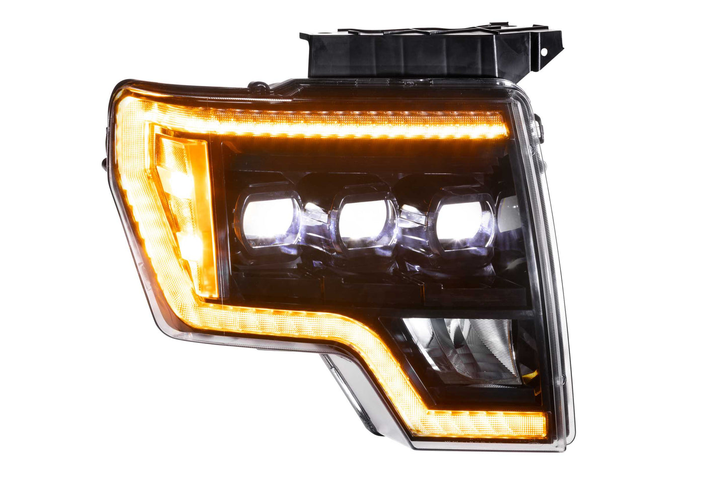 XB LED Headlights <br> 09-14 Ford F150 (Pair / ASM Amber DRL)