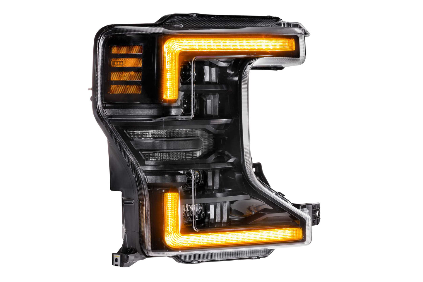 XB LED Headlights <br> 20-22 Ford Super Duty (Pair / ASM Amber DRL)