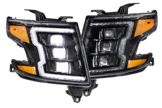 XB LED Headlights <br> 15-20 Chevrolet Tahoe/Suburban (Pair / ASM)