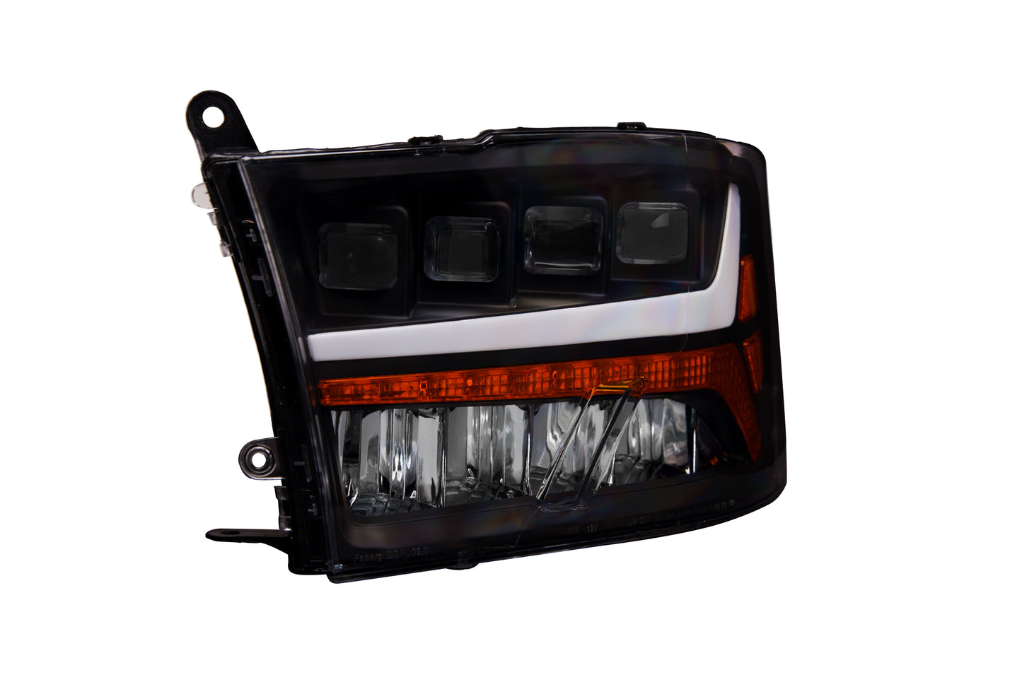 Quad Pro LED Projector Headlights <br> 09-18 Dodge Ram 1500 2500 3500