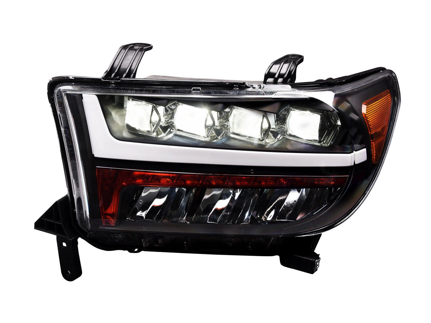 Quad Pro LED Projector Headlights <br> 07-15 Toyota Tundra, 08-15 Sequoia