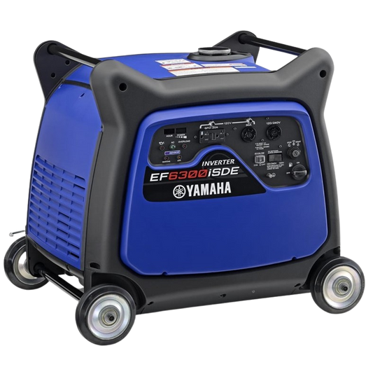 Yamaha EF6300ISDE 5500W/6300W 120/240V Electric Start Gas Inverter Generator With CO Sensor New