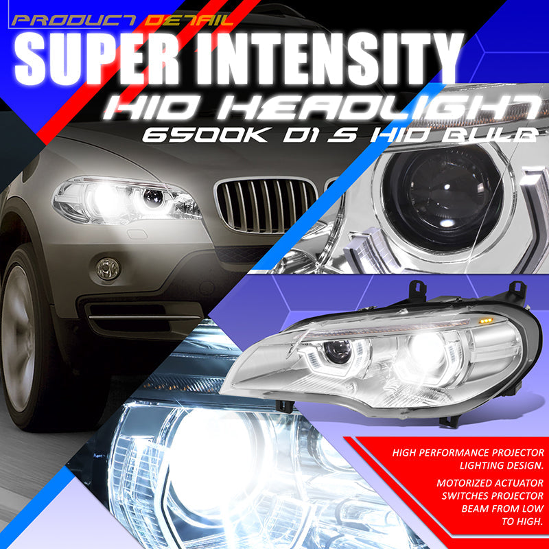 Start-Up LED DRL Sequential Projector Headlights <br>07-10 BMW X5