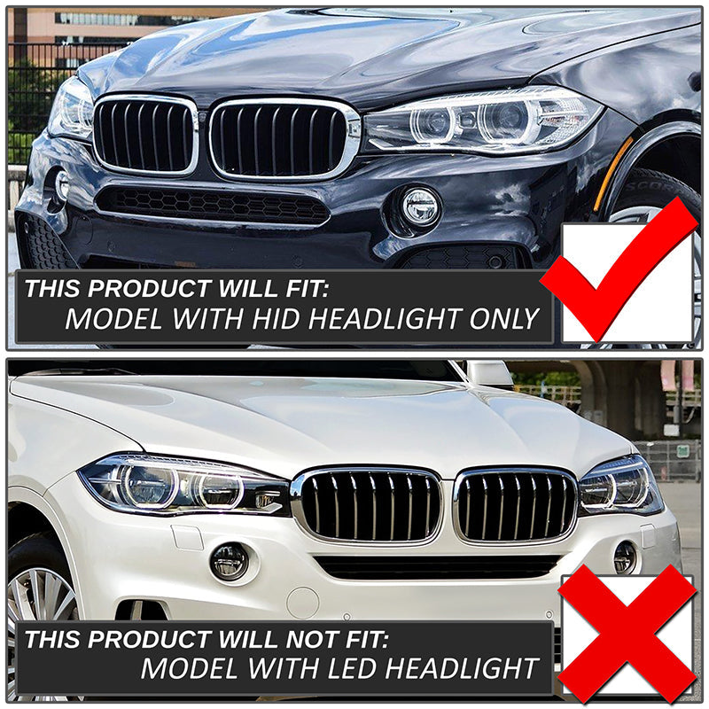 Start-Up LED DRL Sequential Projector Headlights <br> 14-18 BMW X5