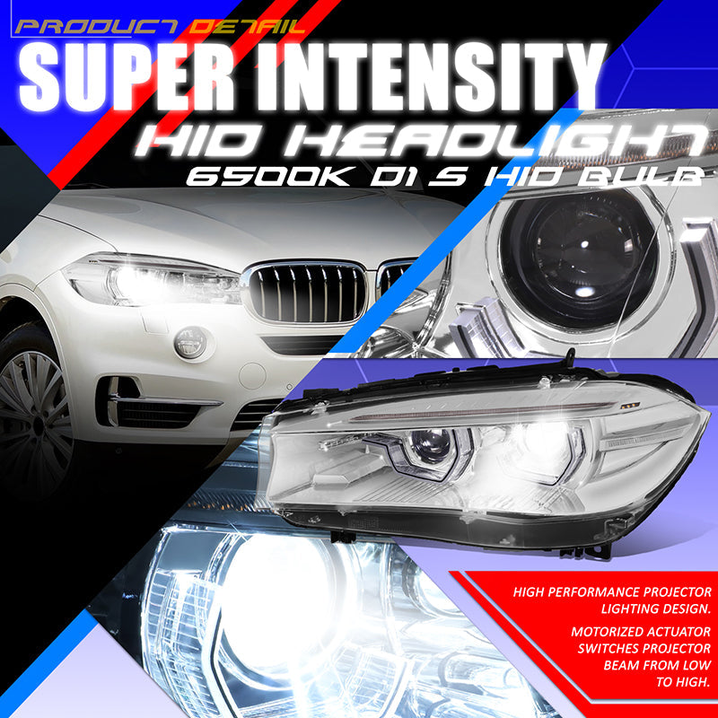 Start-Up LED DRL Sequential Projector Headlights <br> 14-18 BMW X5