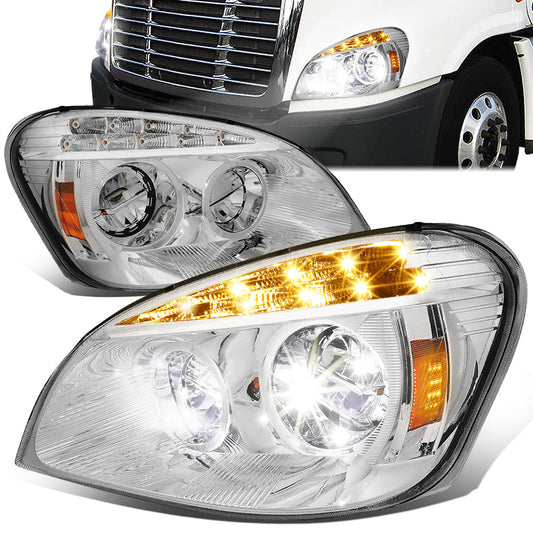 Projector Headlights<br>08-17 Freightliner Cascadia