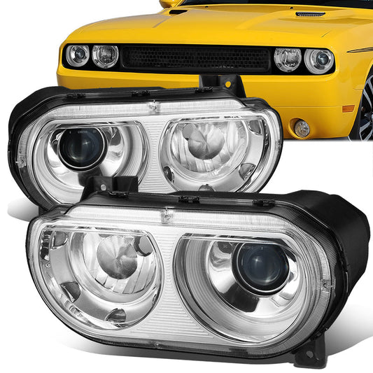 Projector Headlights<br>08-14 Dodge Challenger