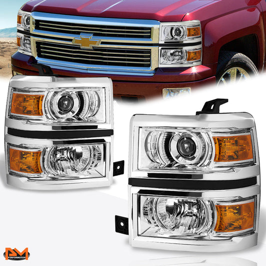 Projector Headlights <br> 14-15 Chevy Silverado 1500