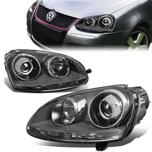 Projector Headlights<br>06-07 Volkswagen Bora Golf