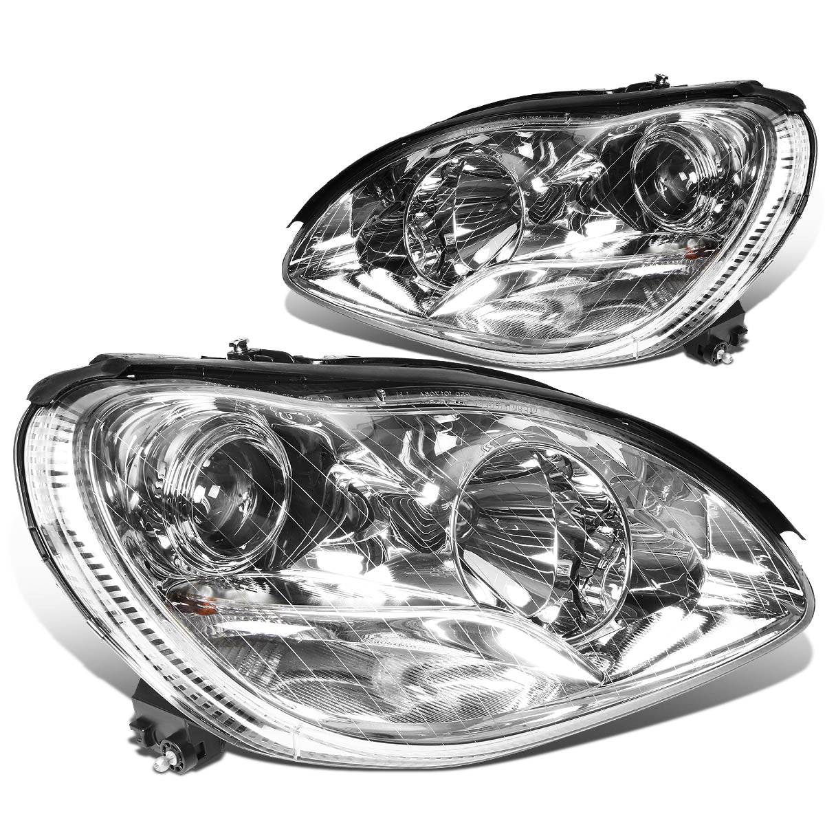 Projector Headlights<br>00-06 Mercedes Benz S430 S500 S600