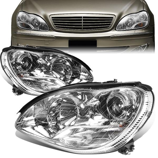 Projector Headlights<br>00-06 Mercedes Benz S430 S500 S600