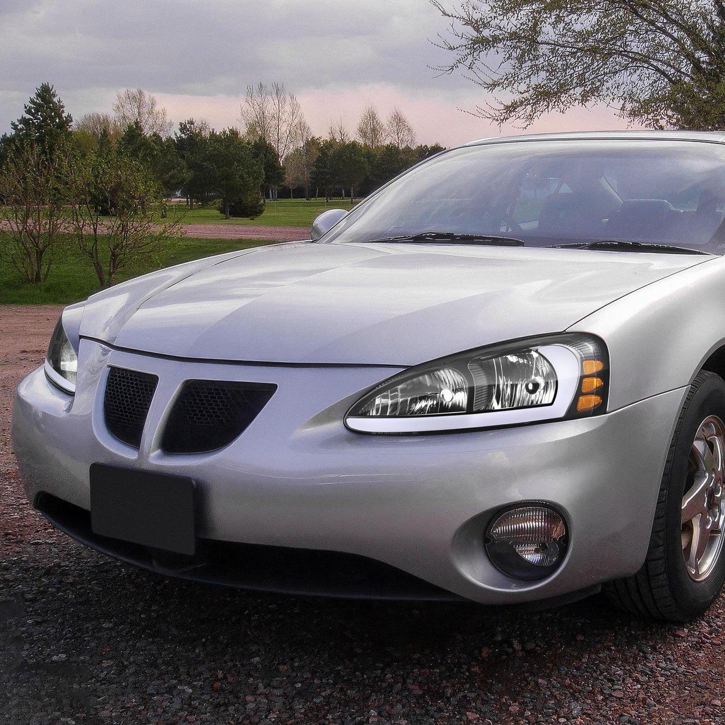 3D LED DRL Headlights <br>04-08 Pontiac Grand Prix