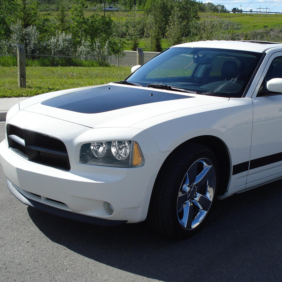 Black Housing OE Style Headlights <br> 06-10 Dodge Charger