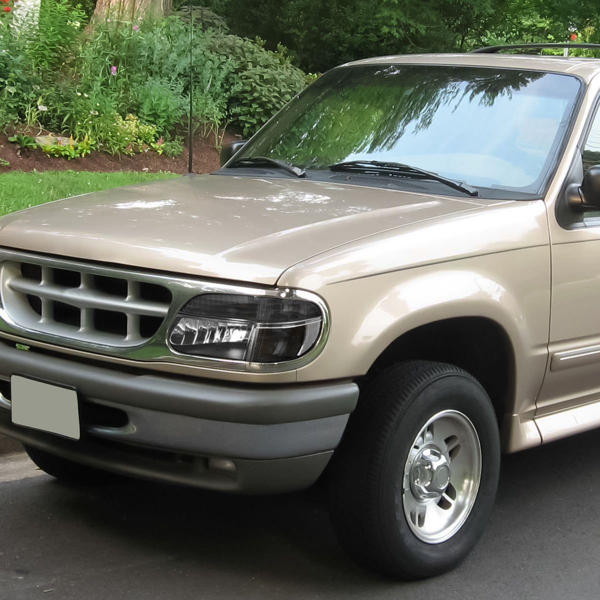 Black Housing OE Style Headlights <br> 95-01 Ford Explorer, 1997 Mercury Mountaineer