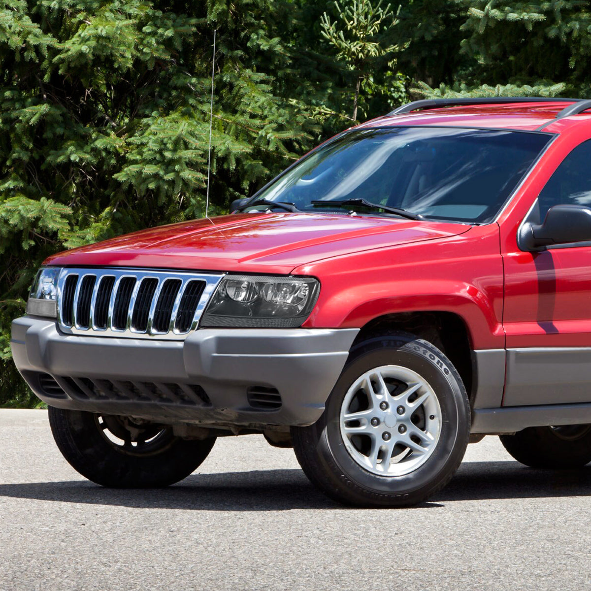 Black Housing OE Style Headlights <br> 99-04 Jeep Grand Cherokee