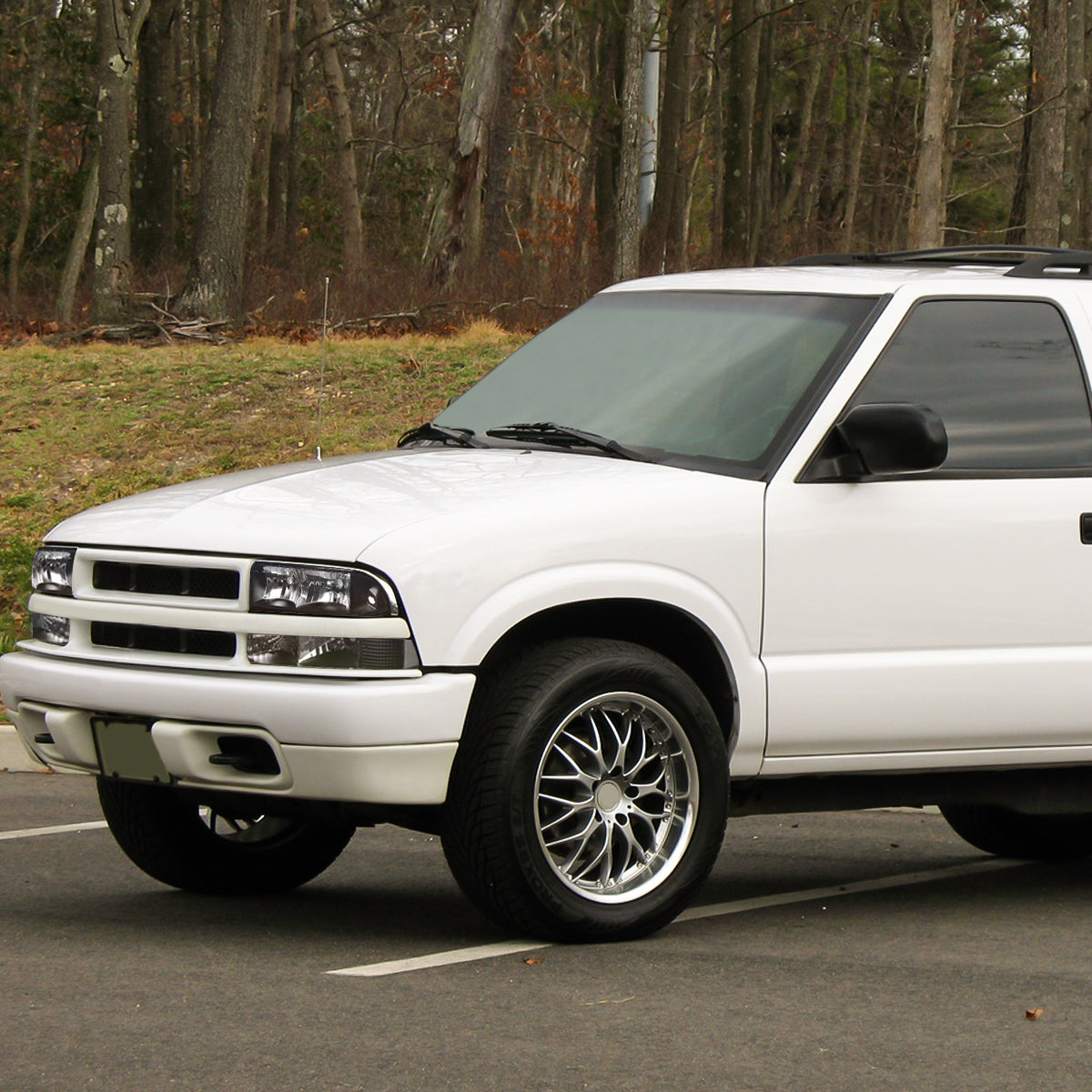 Black Housing OE Style Headlights <br> 98-04 Chevy Blazer S10