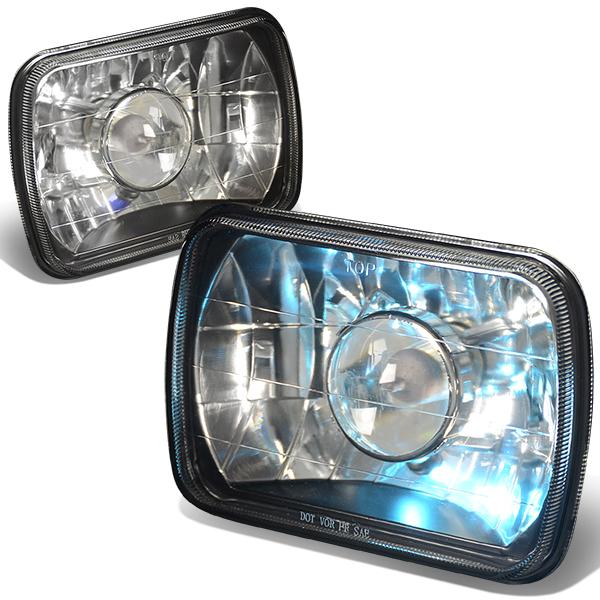 7x6 in. Square Projector Headlights