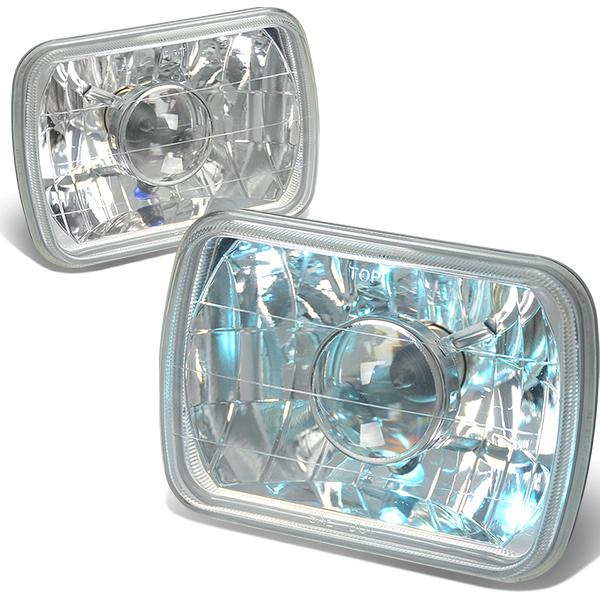 7x6 in. Square Projector Headlights