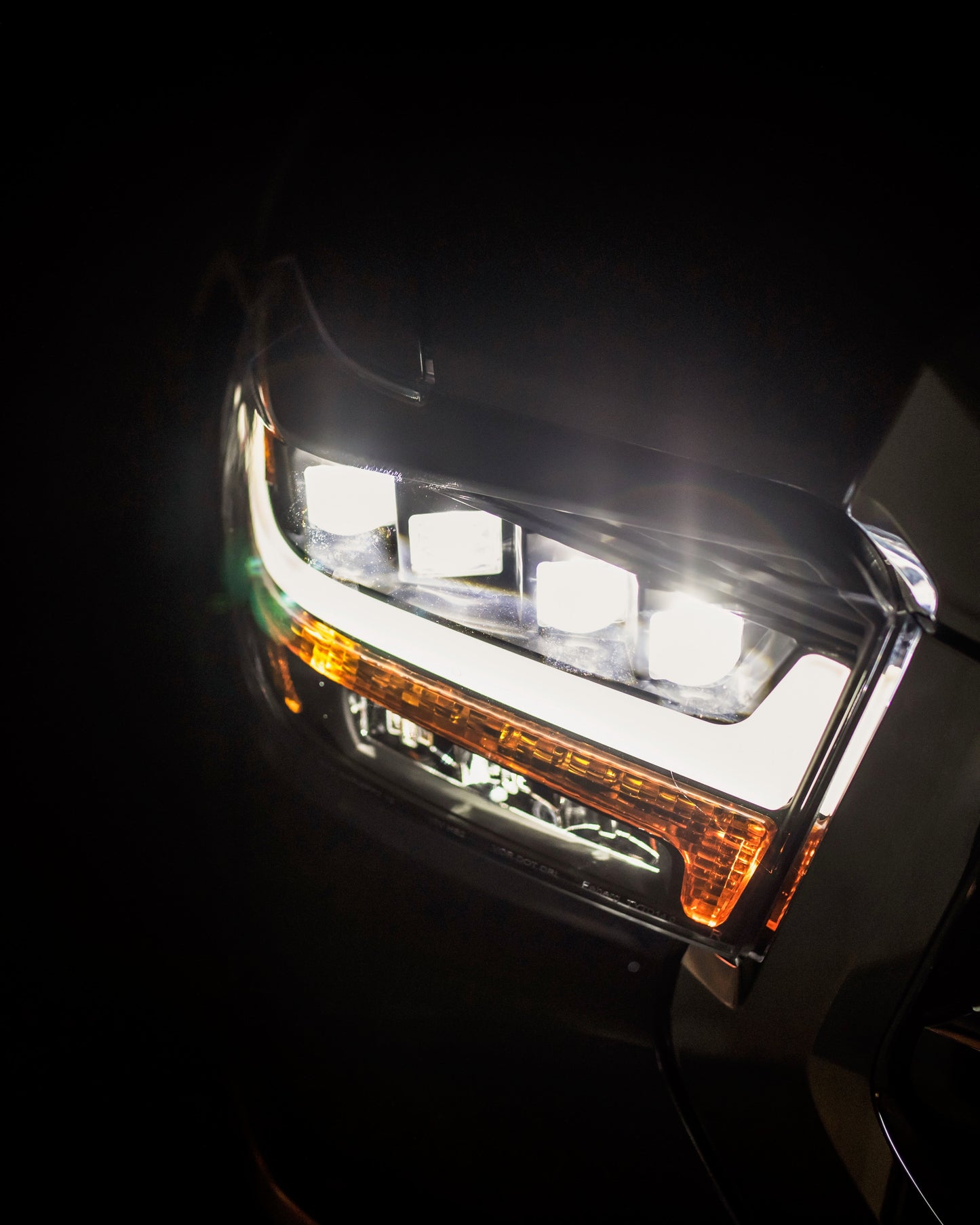 Quad Pro LED Projector Headlights<br> 14-19 Toyota Tundra