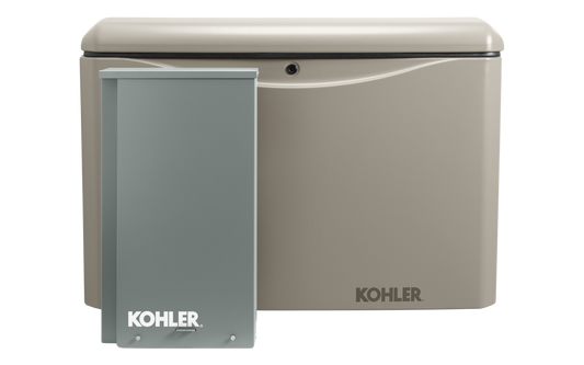 Kohler 20RCAL-200SELS 20KW Standby Generator Air Cooled with 200 Amp Automatic Transfer Switch and App Connect New