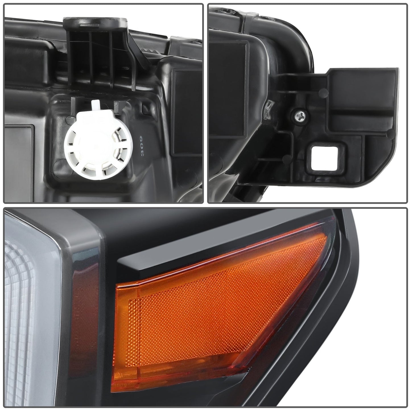 Switchback LED DRL Headlight (Left) <br>20-23 Toyota Tacoma