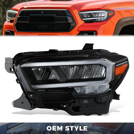 Switchback LED DRL Headlight (Left) <br>20-23 Toyota Tacoma