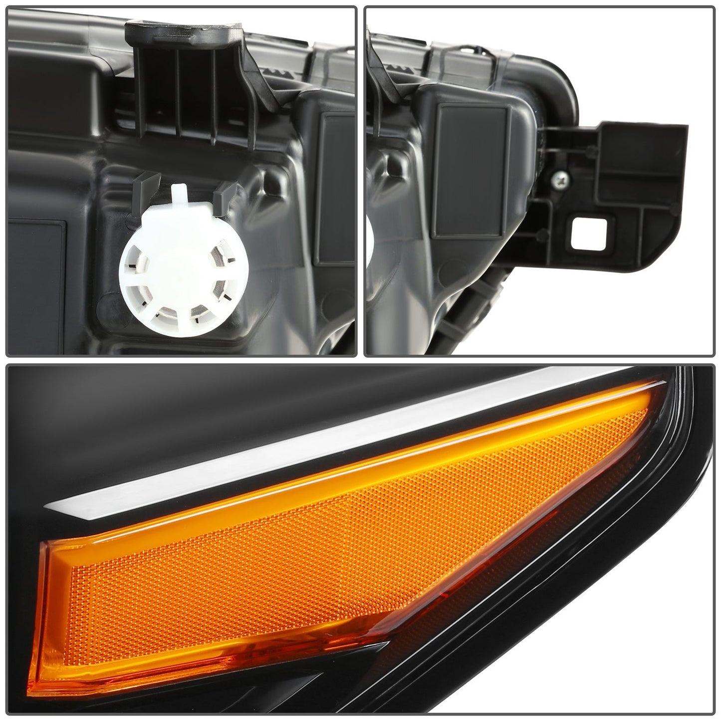 Switchback LED DRL Headlight (Left) <br>20-23 Toyota Tacoma