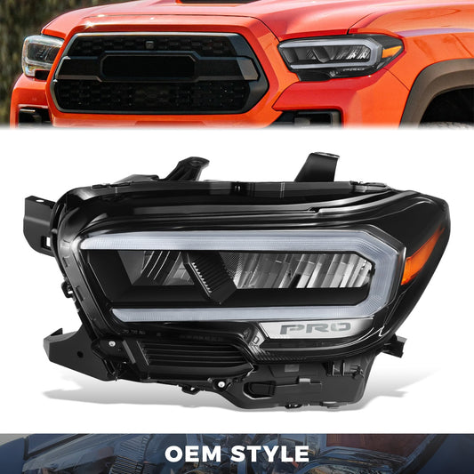 Switchback LED DRL Headlight (Left) <br>20-23 Toyota Tacoma