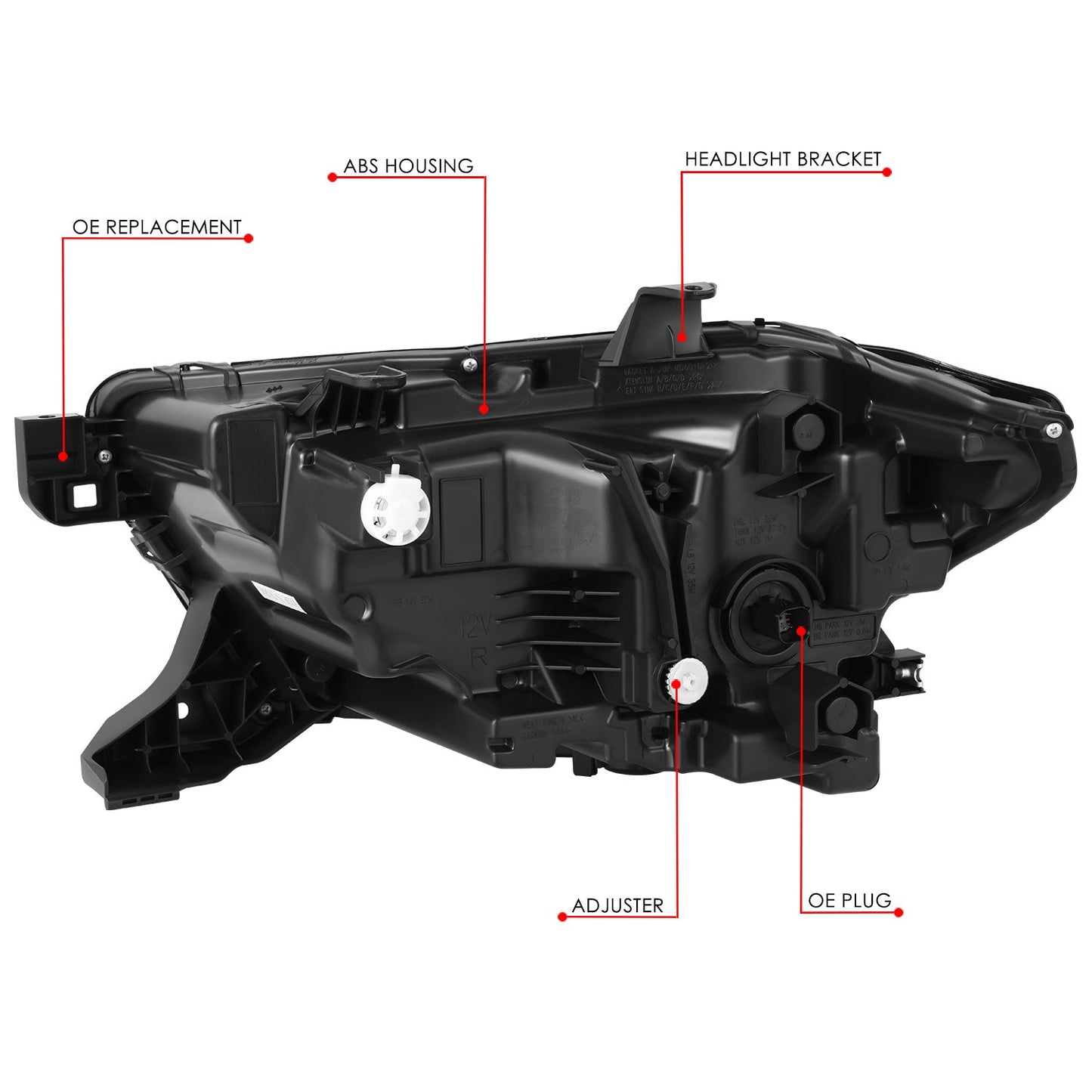 Switchback LED DRL Headlight (Right) <br>20-23 Toyota Tacoma