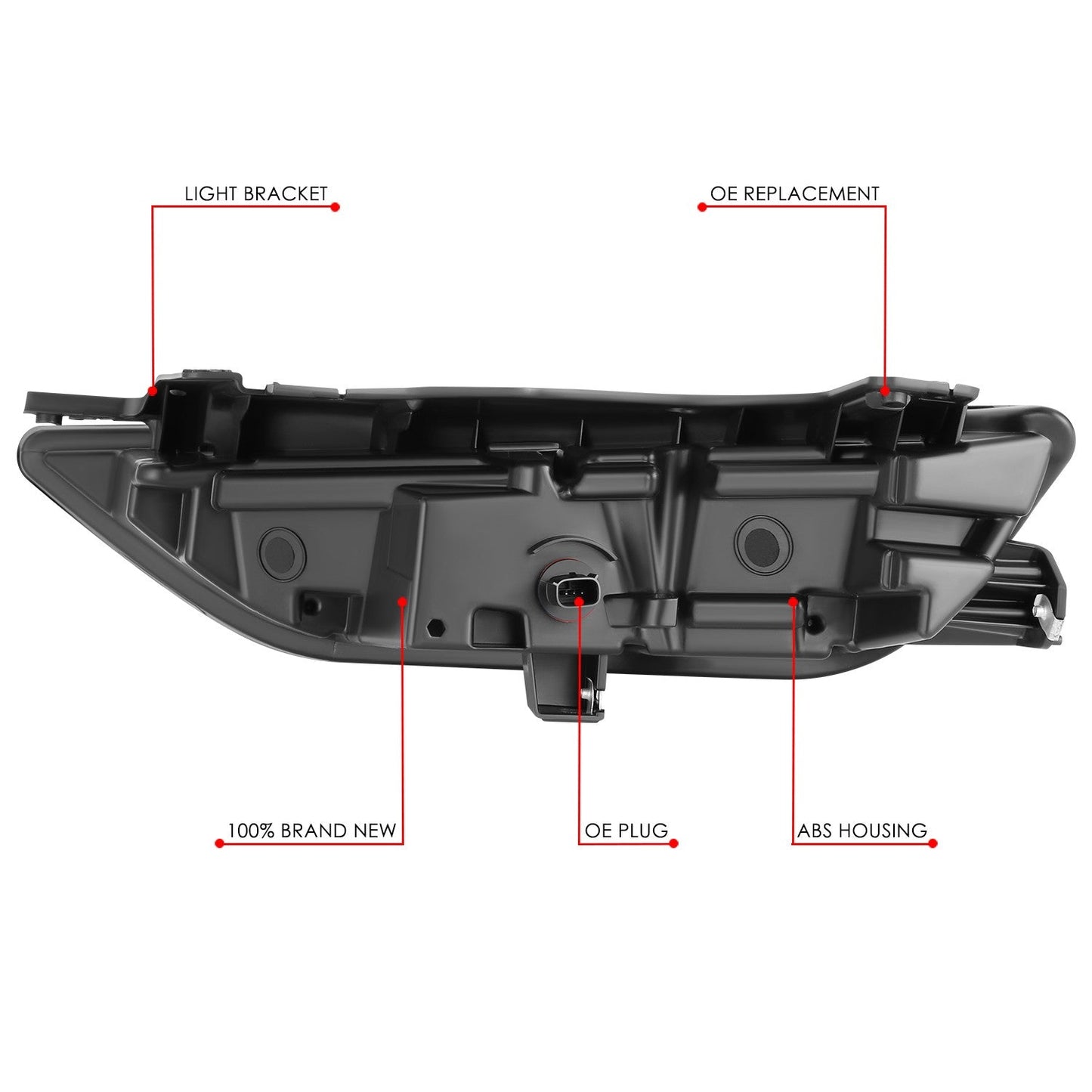 Right Side LED Daytime Running Light <br> 19-22 Chevrolet Blazer