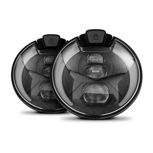 7 in Headlight with 4K / wide angle Camera <br>07-18 Jeep Wrangler, 2018 JK