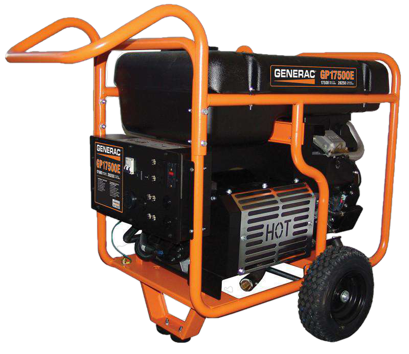 Generac GP17500E 17500W/26250W Generator Electric Start Manufacturer RFB