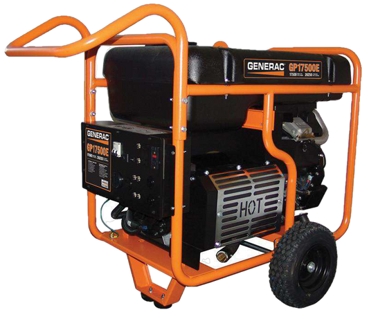 Generac GP17500E 17500W/26250W Generator Electric Start Manufacturer RFB