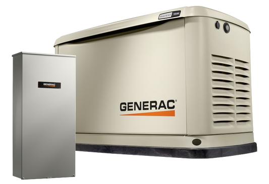 Generac 7228 Guardian 18kW Standby Generator WiFi w/ 200 Amp Automatic Transfer Switch New