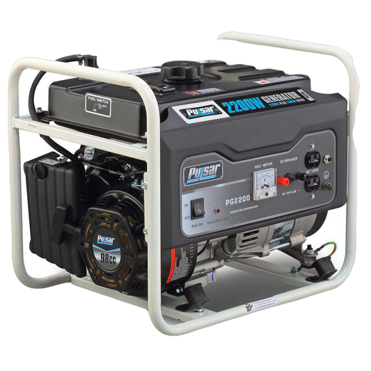 Pulsar PG2200 2200W/1600W Portable Gas Generator New